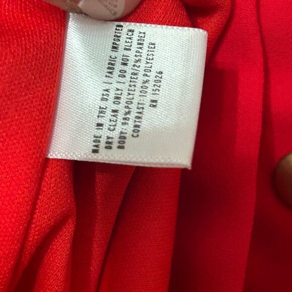 Camilyn Beth The Go Go Dress II Red Sz 0 Extra Small Preppy Old Money Academia - Picture 7 of 10